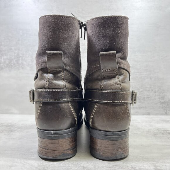 Taos Crave Leather Boots - Women's Size 41 EU / 10-10.5 US - Brown - Picture 6 of 10